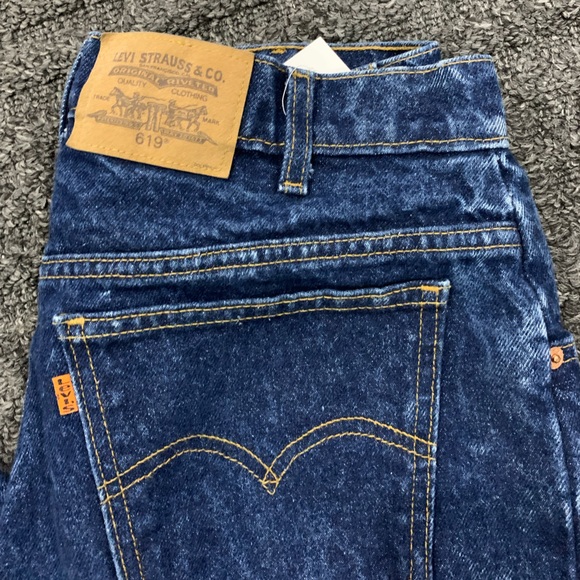 Vintage Orange Tab Levi’s 619 Denim - Picture 2 of 5